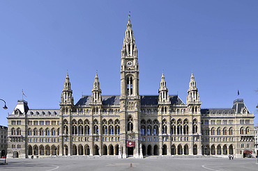 Rathaus in Wien Foto von Rathaus in Wien